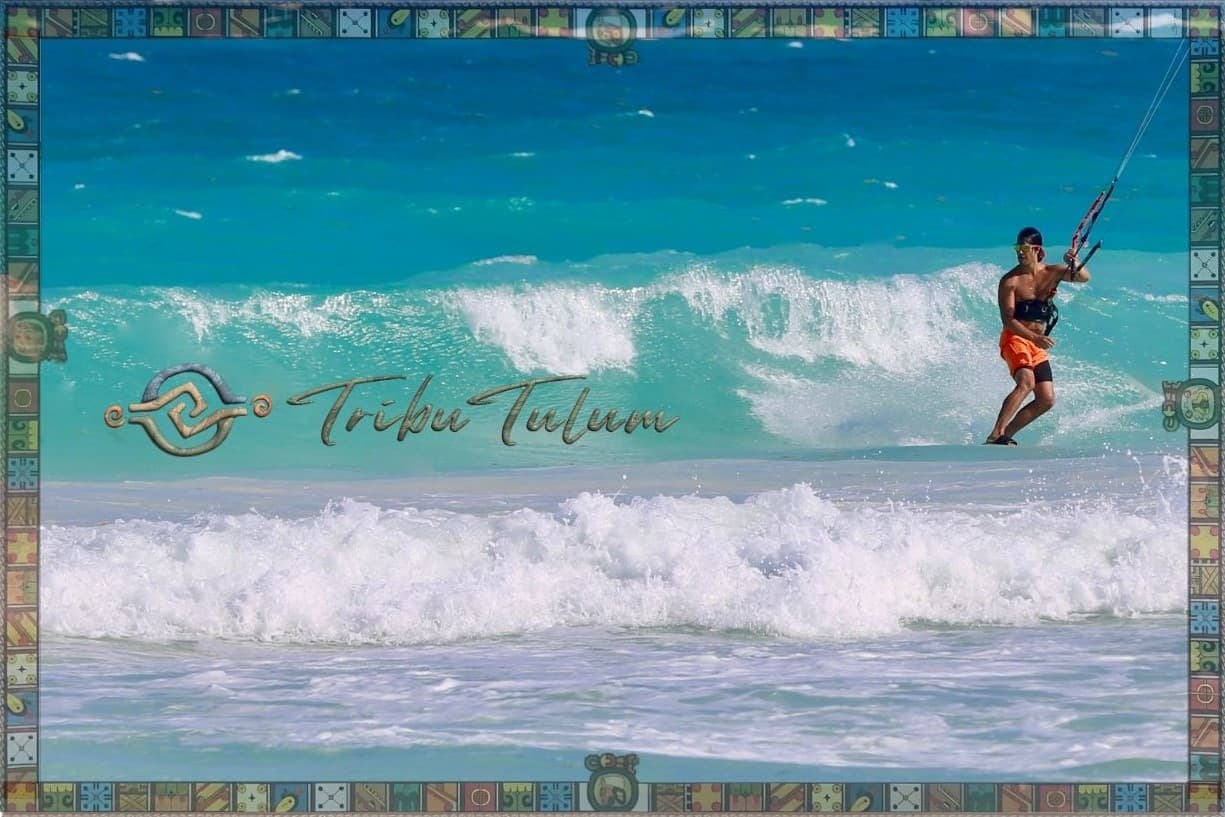 Kitesurfing and Water Sports on Tulum's Coast